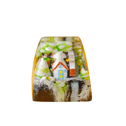 Keycap House Winter | Artisan Mechanical Keycap