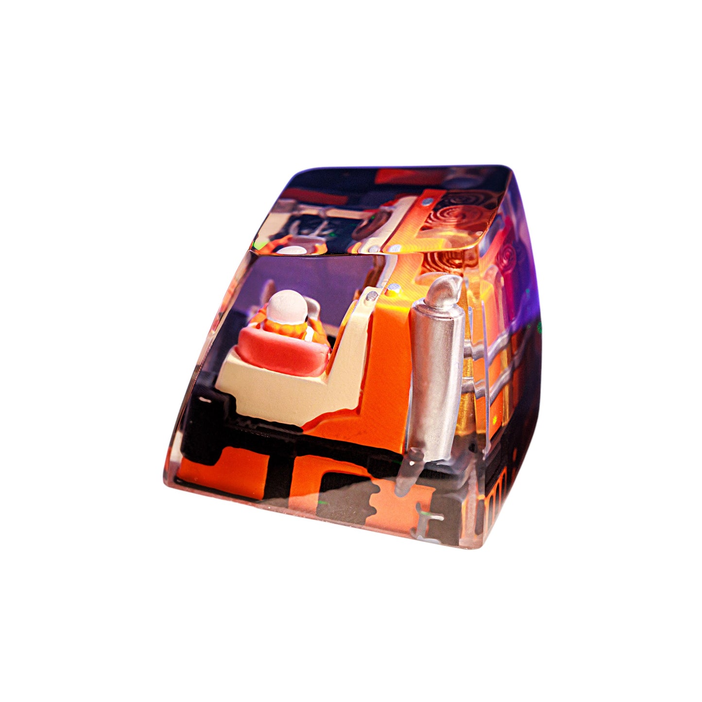 Keycap Astronaut Space Orange | Artisan Mechanical Keycap