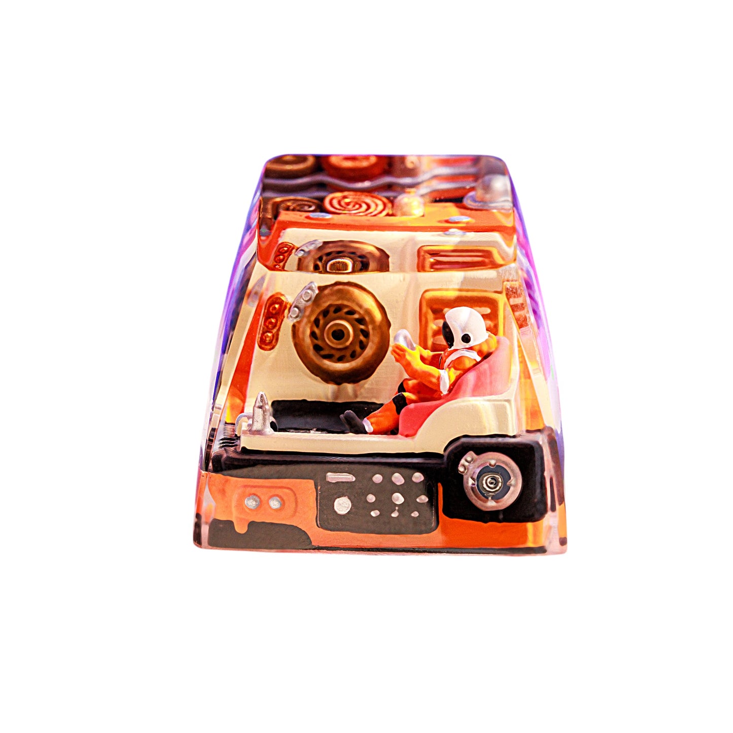 Keycap Astronaut Space Orange | Artisan Mechanical Keycap
