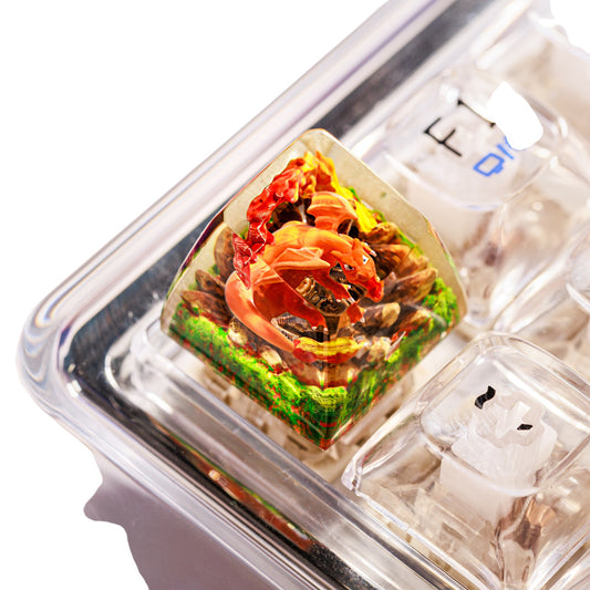 Keycap Charizard New | Artisan Mechanical Keycap