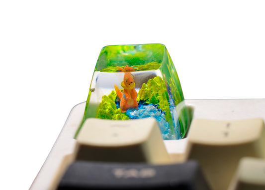 Keycap Buizel Grass Waterfall | Artisan Mechanical Keycap