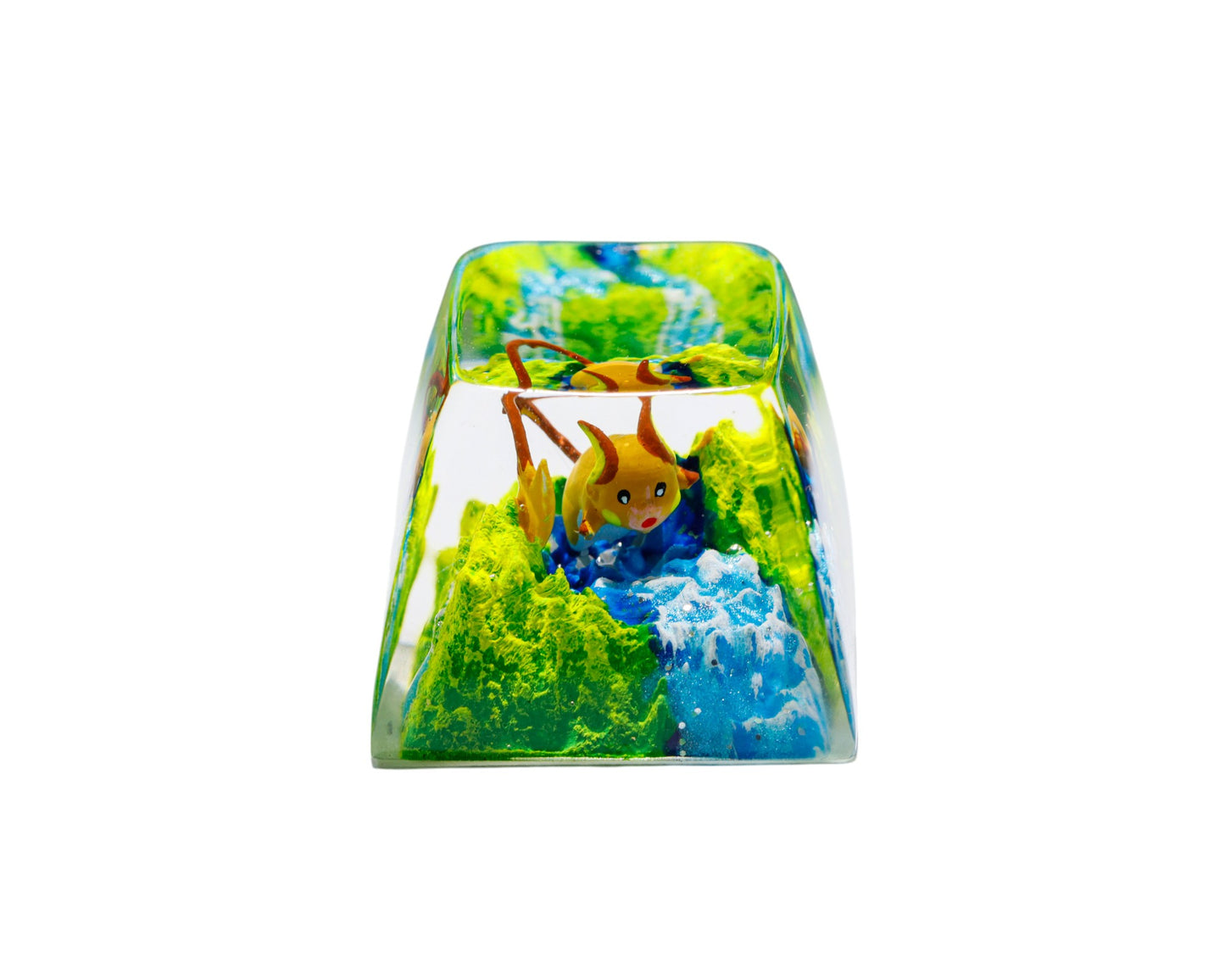 Keycap Raichu Grass Waterfall | Artisan Mechanical Keycap