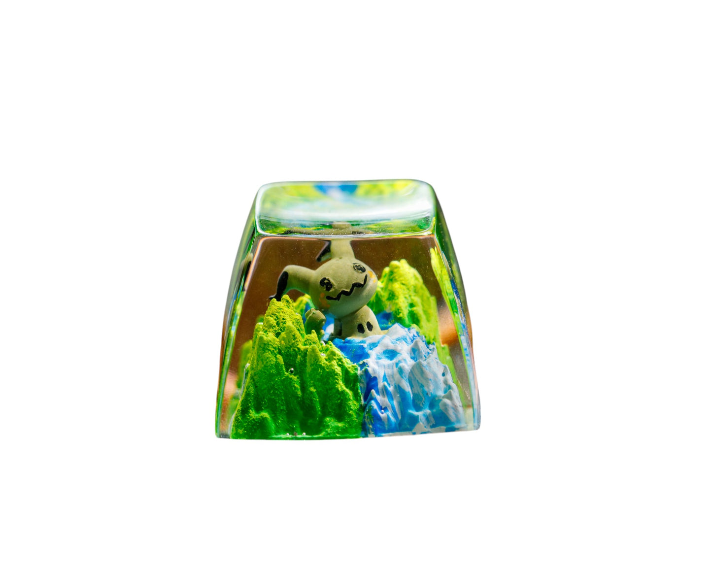 Keycap Mimikyu Grass Waterfall | Artisan Mechanical Keycap
