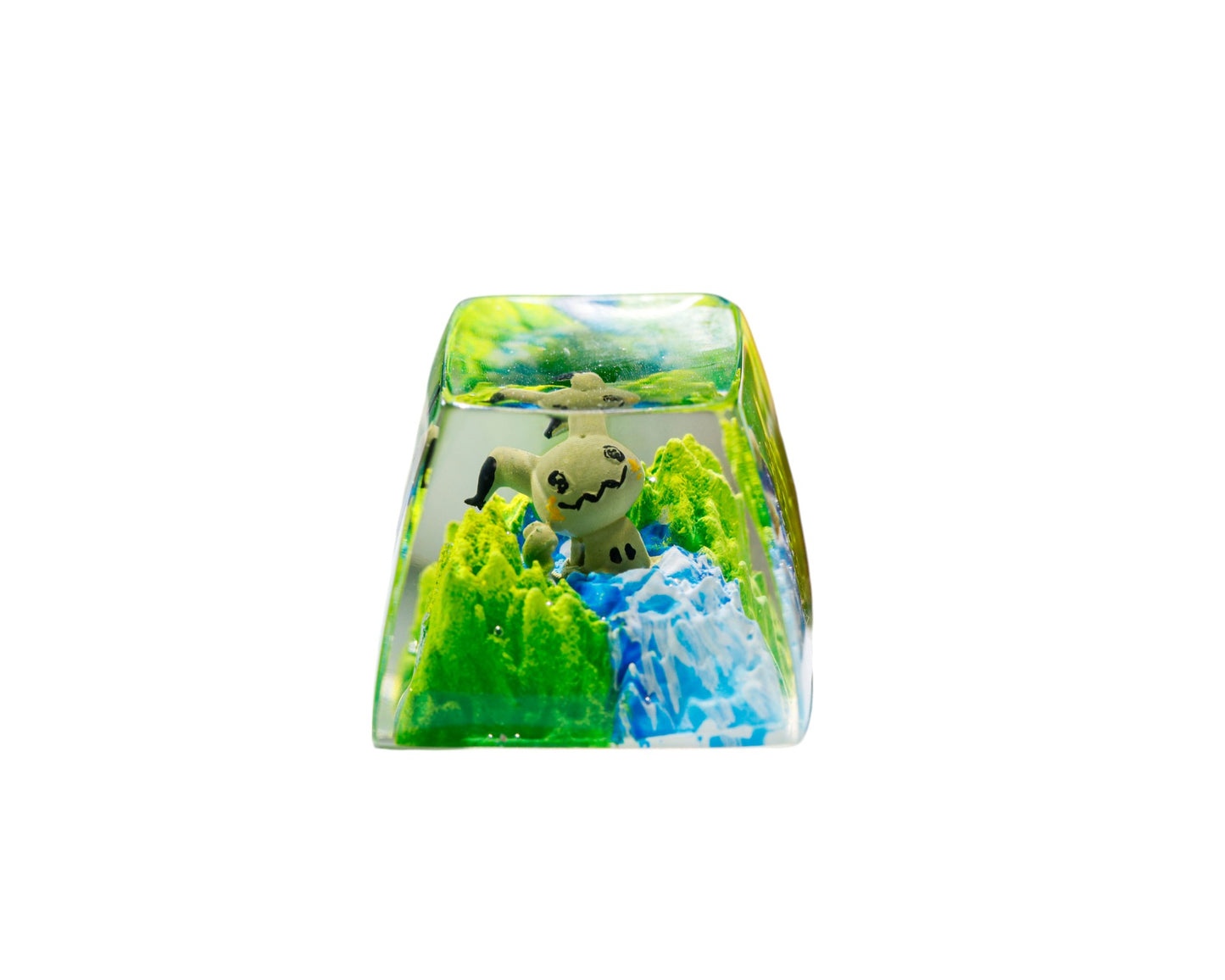 Keycap Mimikyu Grass Waterfall | Artisan Mechanical Keycap