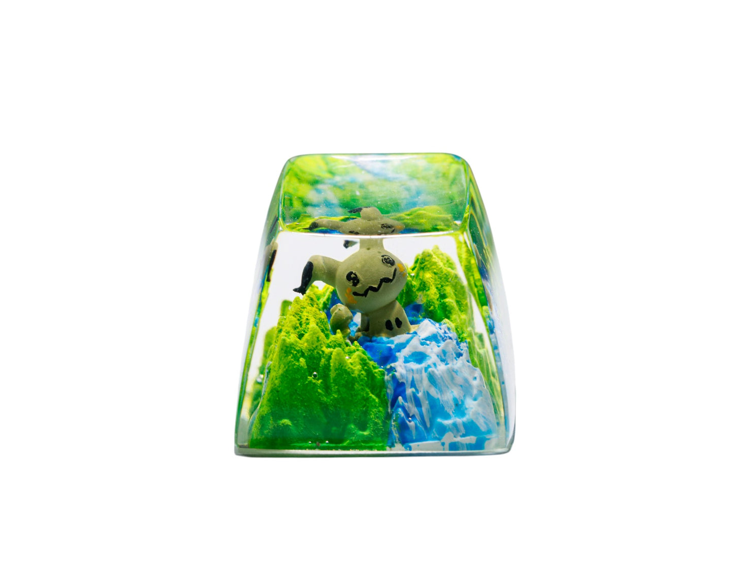 Keycap Mimikyu Grass Waterfall | Artisan Mechanical Keycap