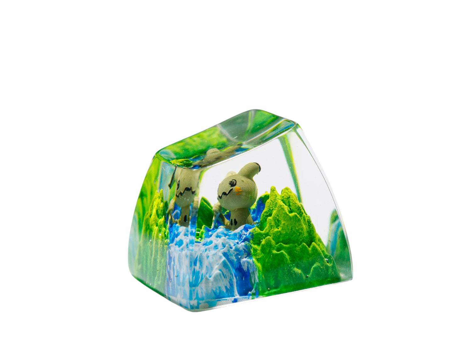 Keycap Mimikyu Grass Waterfall | Artisan Mechanical Keycap