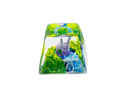 Keycap Goomy Grass Waterfall | Artisan Mechanical Keycap