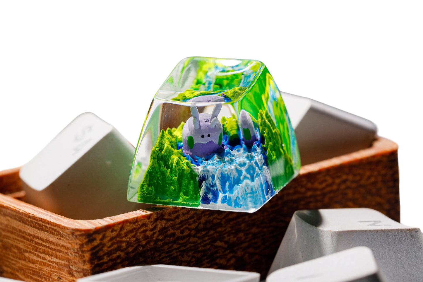 Keycap Goomy Grass Waterfall | Artisan Mechanical Keycap