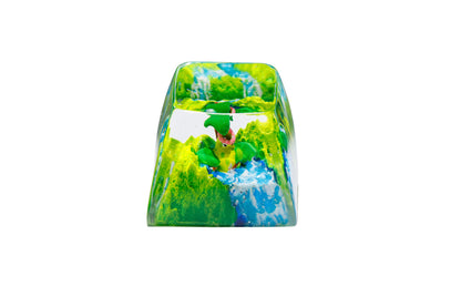 Keycap Victreebel Grass Waterfall | Artisan Mechanical Keycap