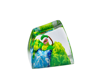 Keycap Victreebel Grass Waterfall | Artisan Mechanical Keycap