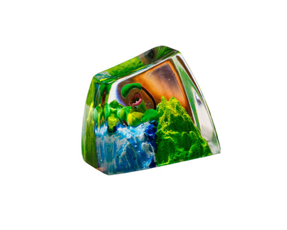 Keycap Victreebel Grass Waterfall | Artisan Mechanical Keycap