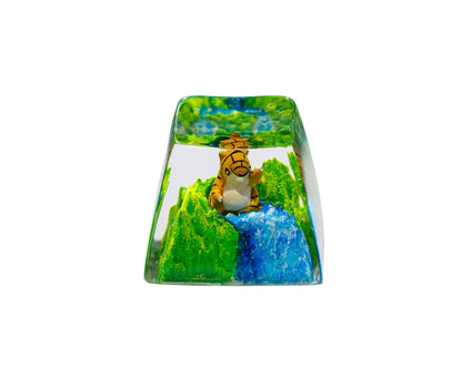 Keycap Sandshrew Grass Waterfall | Artisan Mechanical Keycap