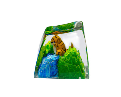Keycap Sandshrew Grass Waterfall | Artisan Mechanical Keycap