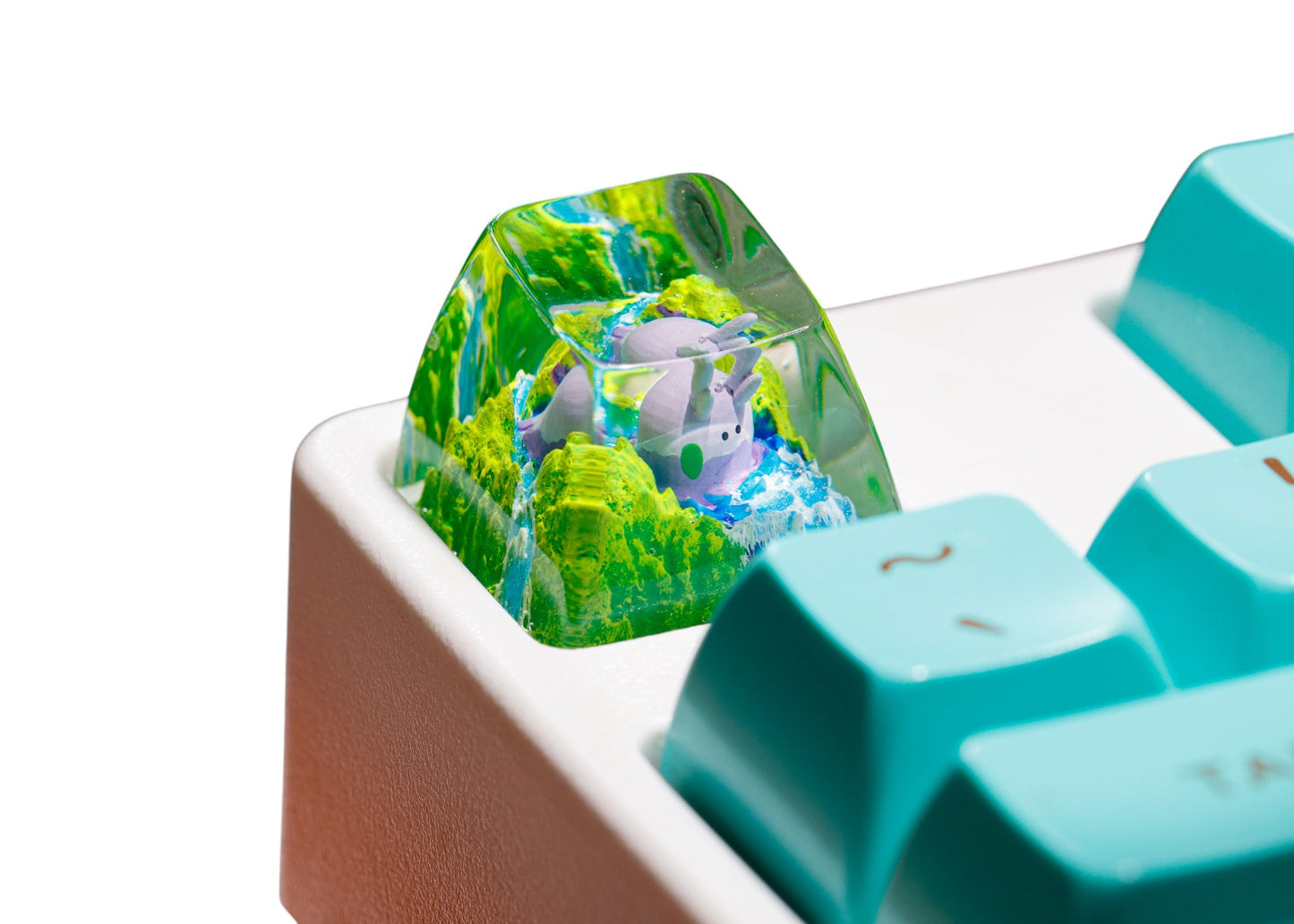 Keycap Goomy Grass Waterfall | Artisan Mechanical Keycap