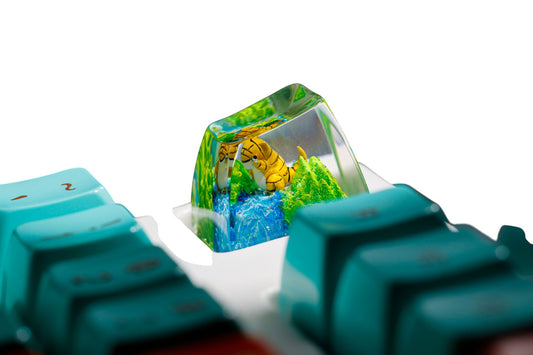 Keycap Sandshrew Grass Waterfall | Artisan Mechanical Keycap