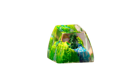 Keycap Tyranitar Grass Waterfall | Artisan Mechanical Keycap