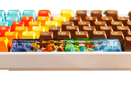 Keycap 6.25U Raichu Charizard Venusaur Blastoise | Spacebar