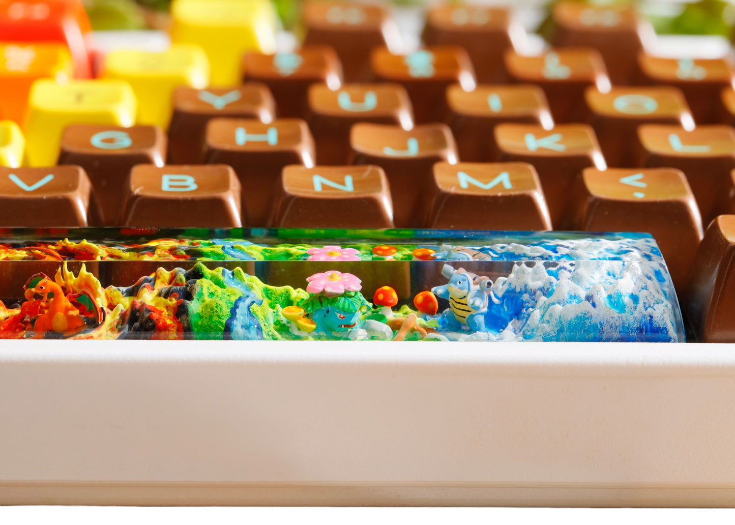 Keycap 6.25U Raichu Charizard Venusaur Blastoise | Spacebar