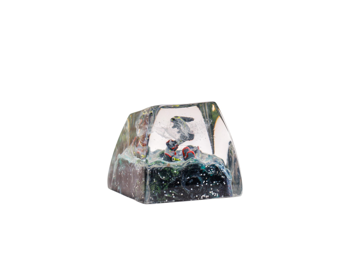 Keycap Rayquaza Blue Galaxy | Artisan Mechanical Keycap