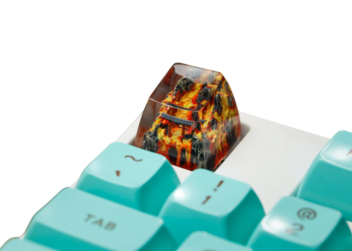 Keycap Fire Gate | Artisan Mechanical Keycap