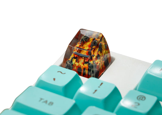 Keycap Fire Gate | Artisan Mechanical Keycap