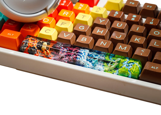 Keycap 6.25U Flareon Sylveon Glaceon Leafeon | Spacebar