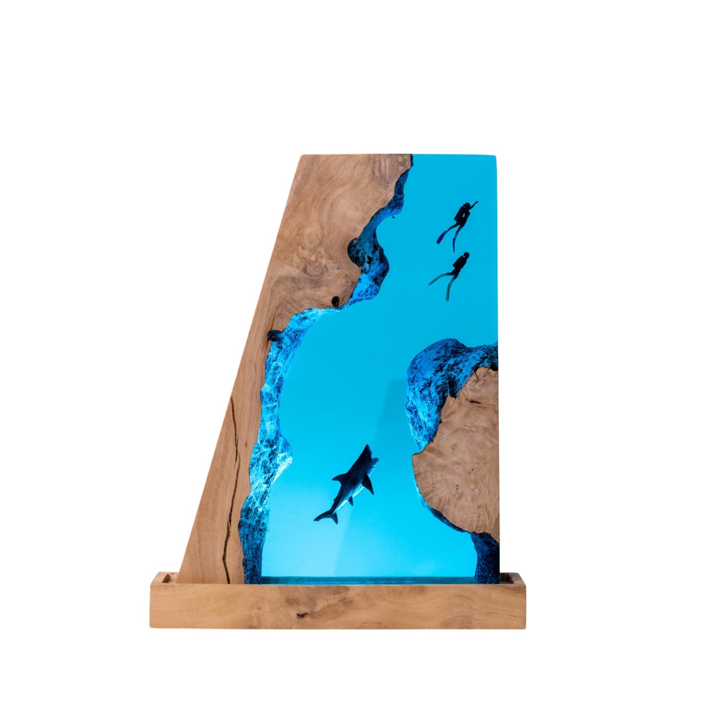 Shark Resin Lamp – Ocean Night Light - Model CB1