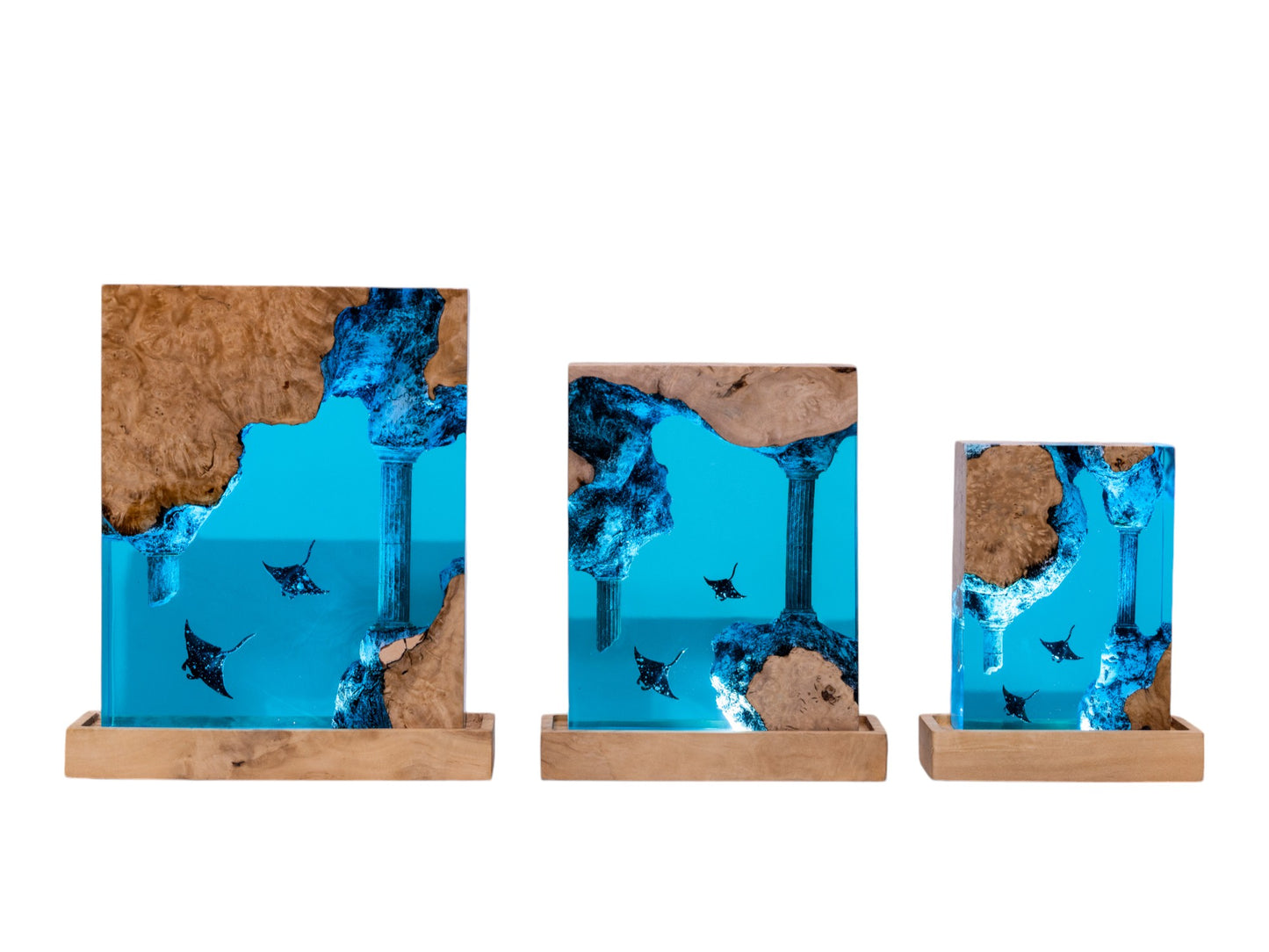 Stingray Resin Lamp – Fantasy Edition I – Collector’s Night Light