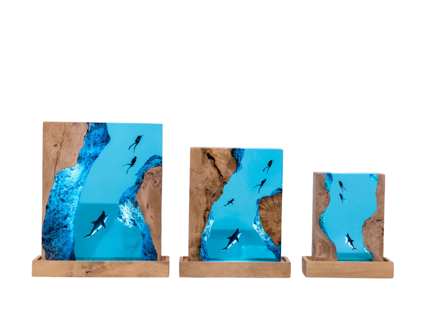 Shark Resin Lamp – Shadow Relic Edition – Night Light