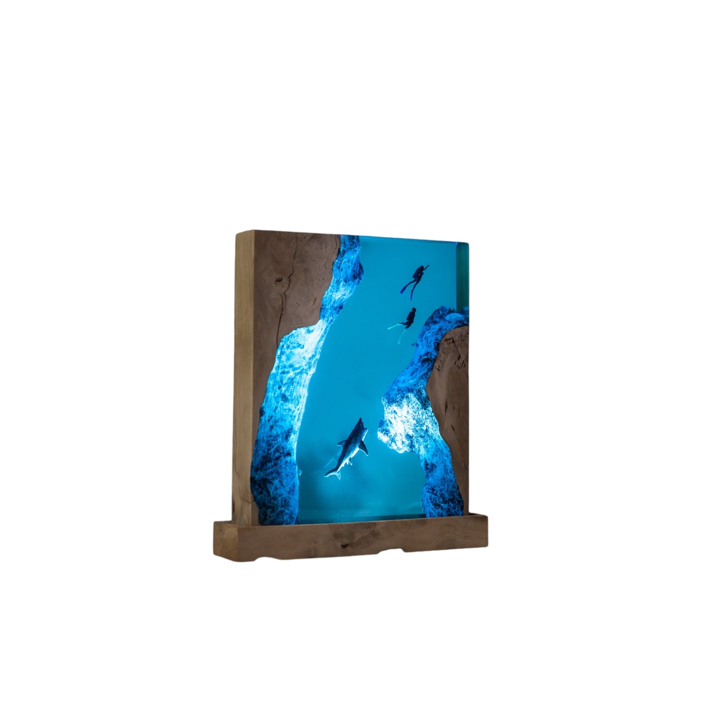 Shark Resin Lamp – Shadow Relic Edition – Night Light