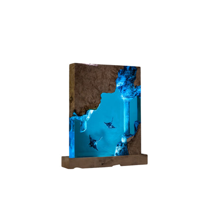 Stingray Resin Lamp – Fantasy Edition I – Collector’s Night Light