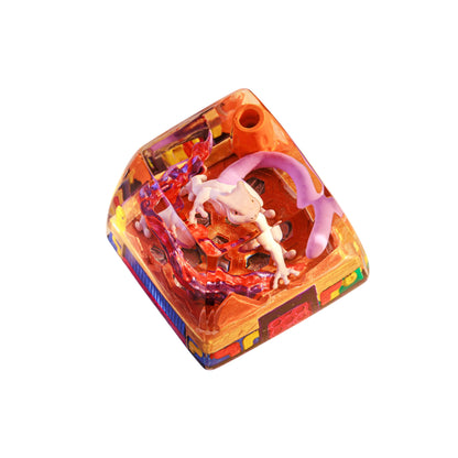 Keycap Mewtwo New | Artisan Mechanical Keycap
