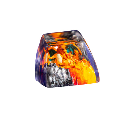 Keycap Charizard Fire Base | Artisan Mechanical Keycap