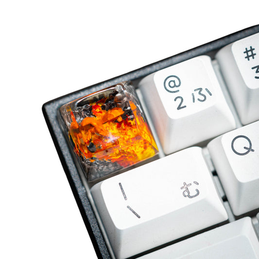 Keycap Charizard Fire Base | Artisan Mechanical Keycap