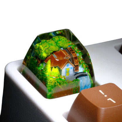 Keycap House Spring | Artisan Mechanical Keycap