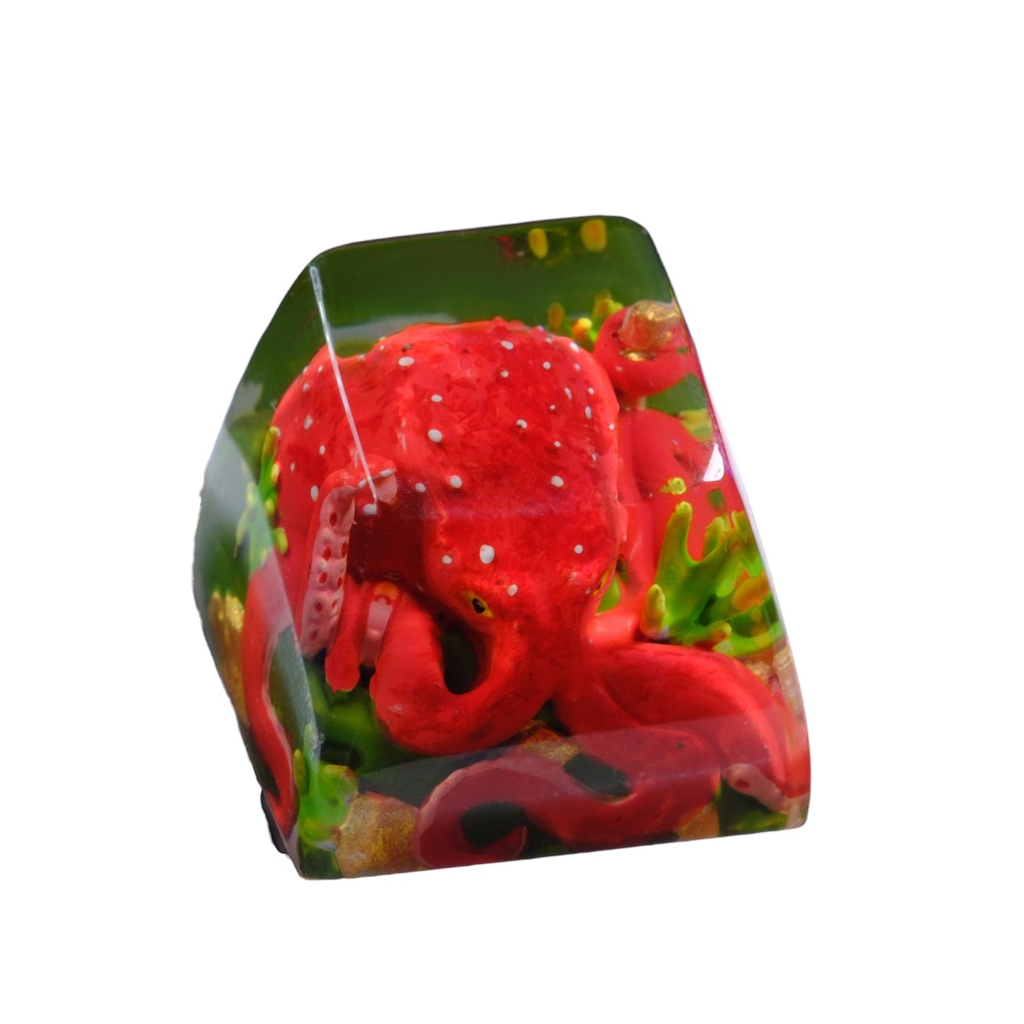 Keycap Octopus Red | Artisan Mechanical Keycap