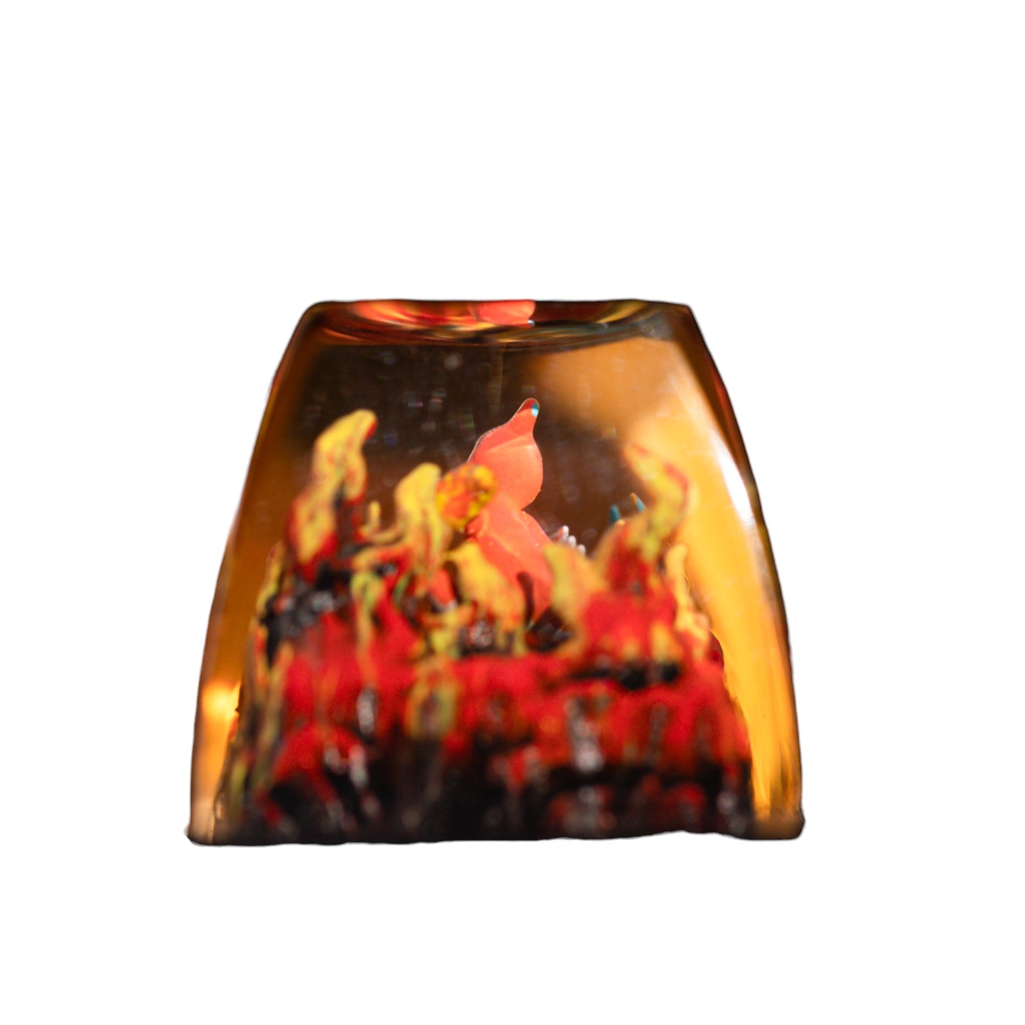 Keycap Charmeleon Fire Base | Artisan Mechanical Keycap