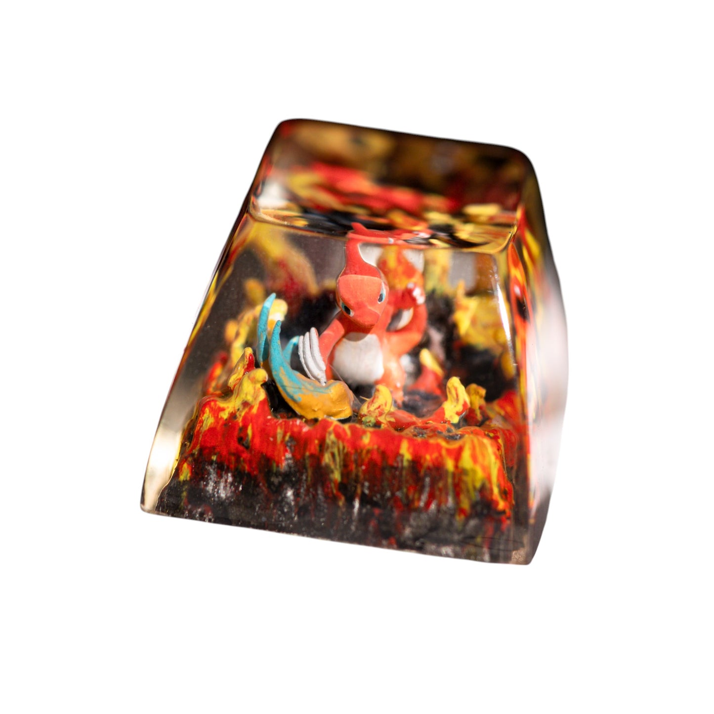 Keycap Charmeleon Fire Base | Artisan Mechanical Keycap