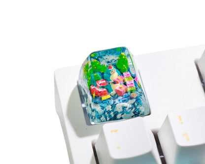 Keycap Noel Snorlax | Artisan Mechanical Keycap