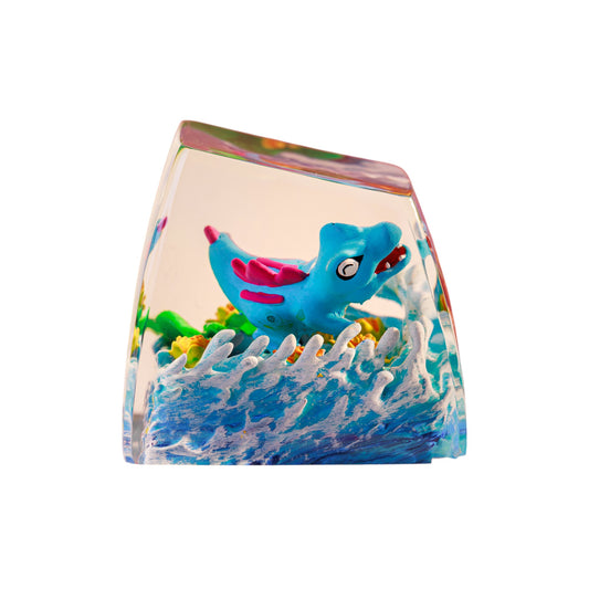 Keycap Totodile New | Artisan Mechanical Keycap (“Totodie”)