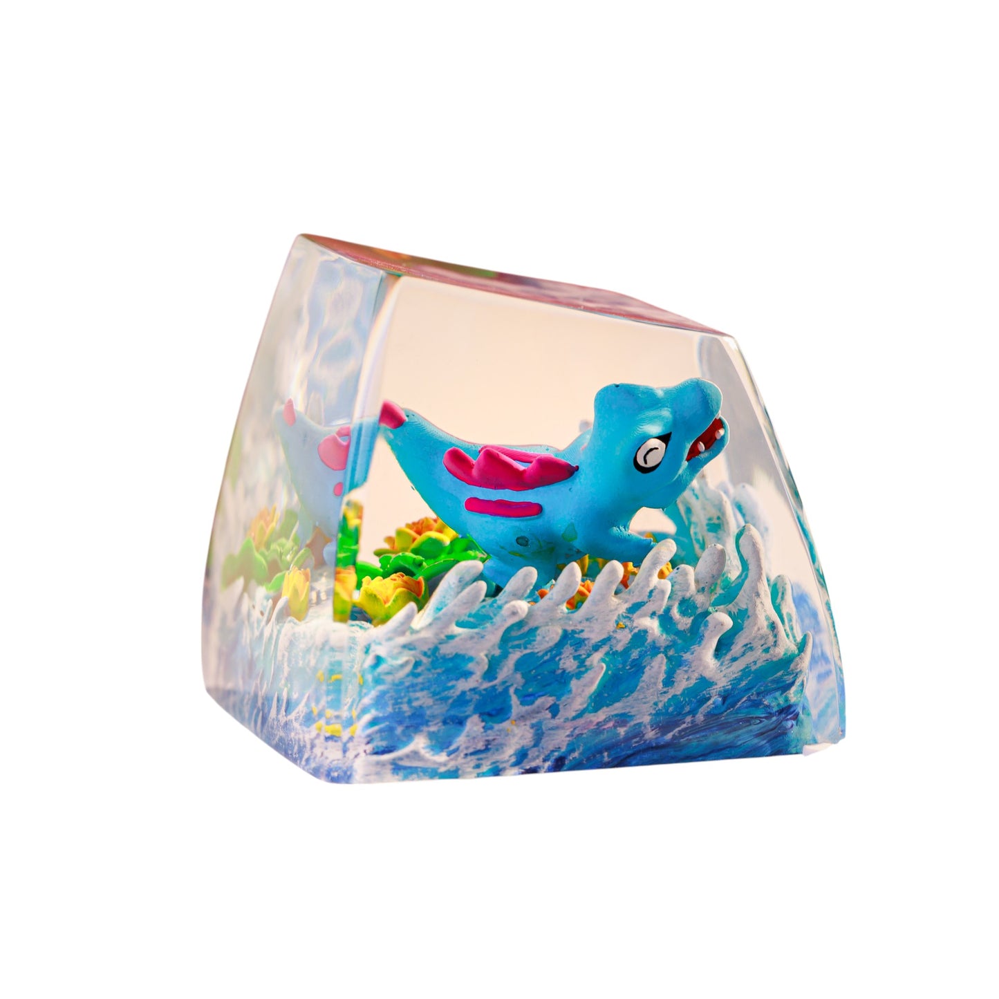 Keycap Totodile New | Artisan Mechanical Keycap (“Totodie”)