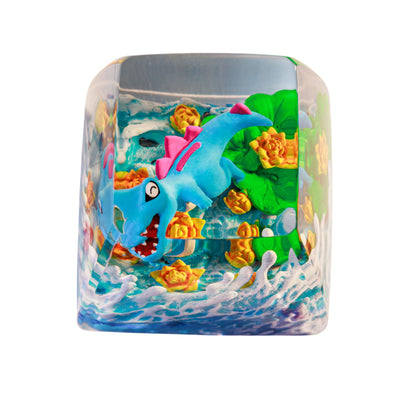 Keycap Totodile New | Artisan Mechanical Keycap (“Totodie”)