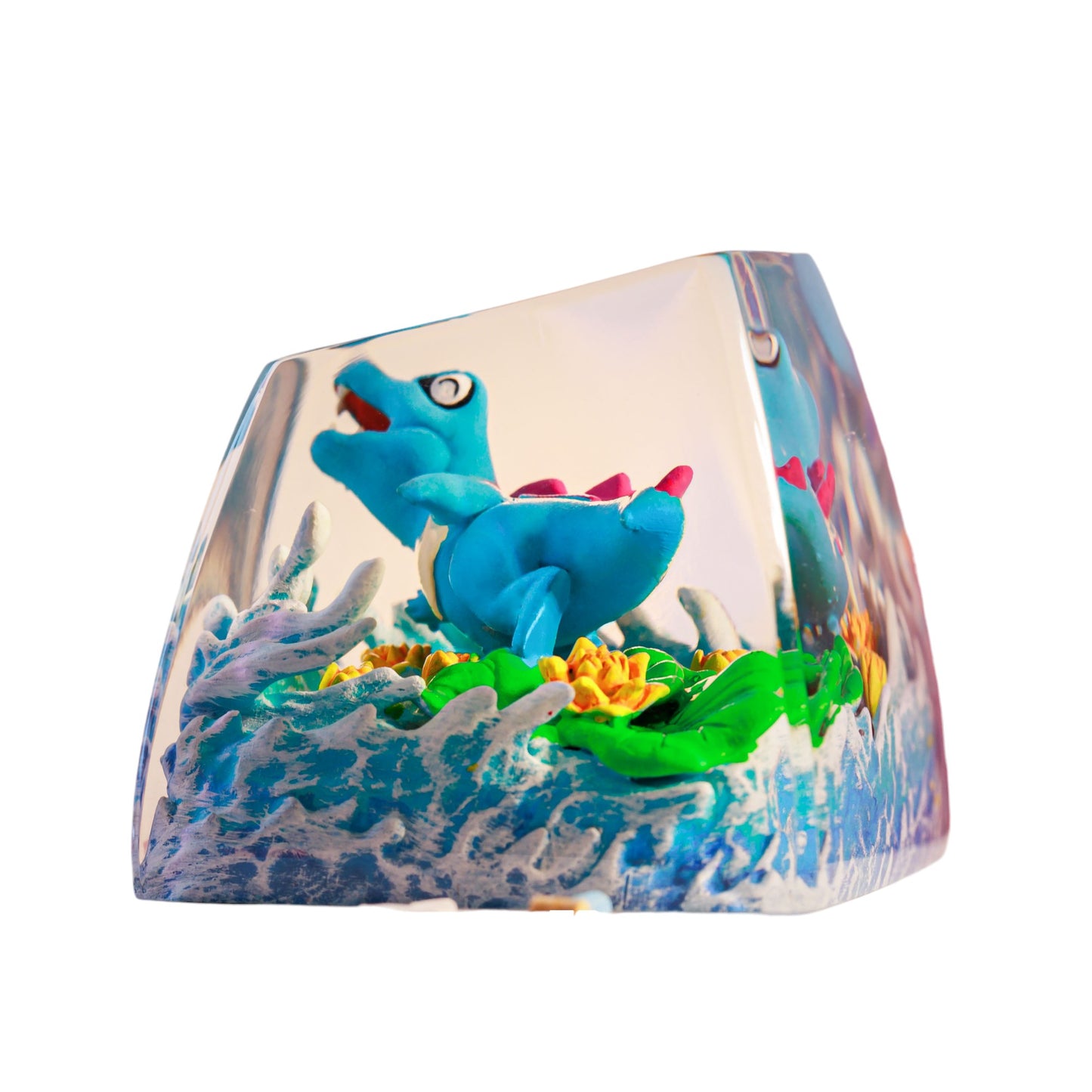 Keycap Totodile New | Artisan Mechanical Keycap (“Totodie”)