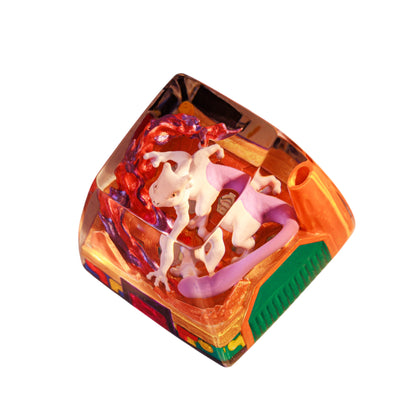 Keycap Mewtwo New | Artisan Mechanical Keycap