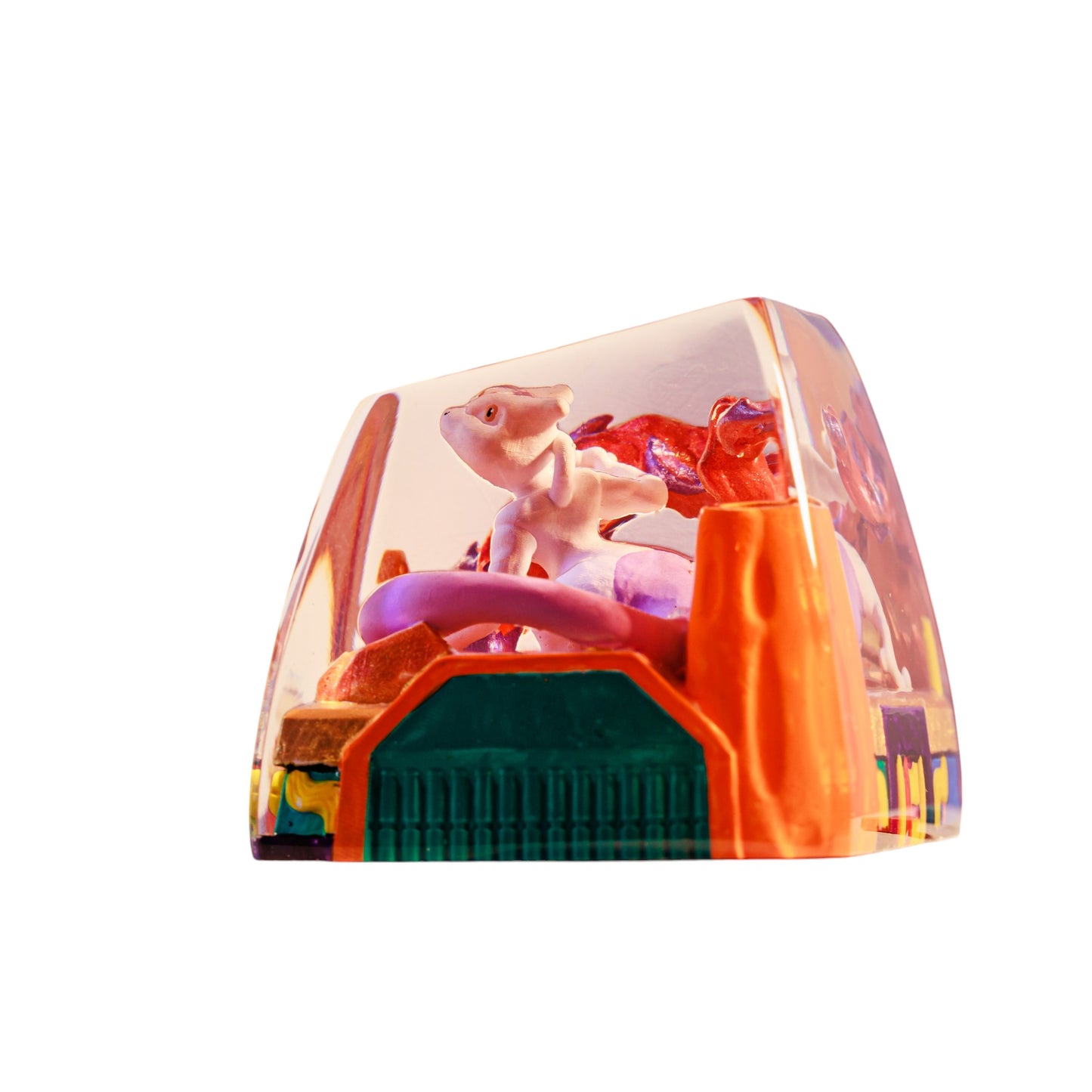 Keycap Mewtwo New | Artisan Mechanical Keycap