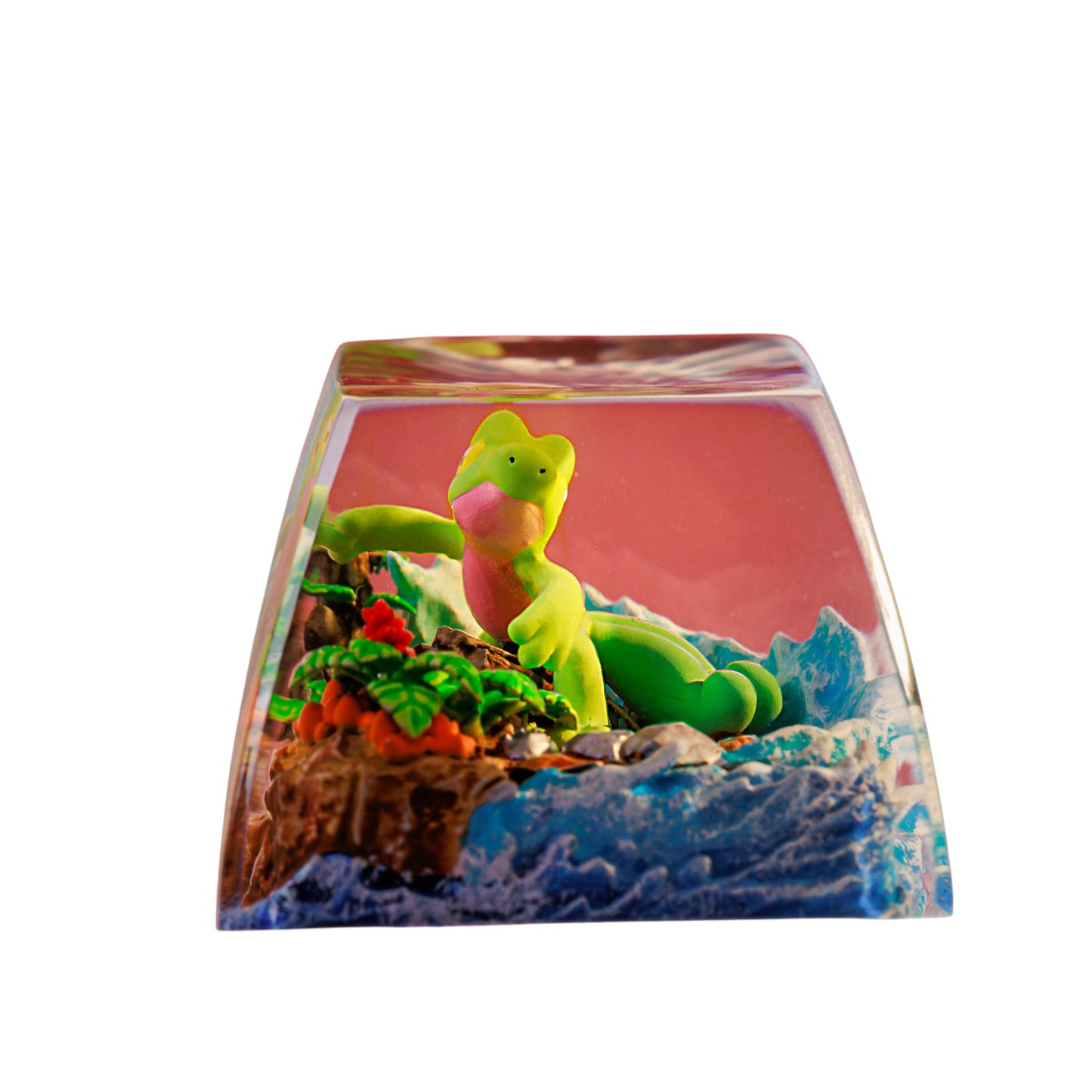 Keycap Treecko New | Artisan Mechanical Keycap