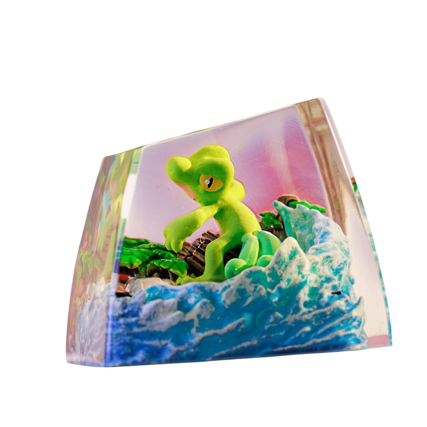 Keycap Treecko New | Artisan Mechanical Keycap