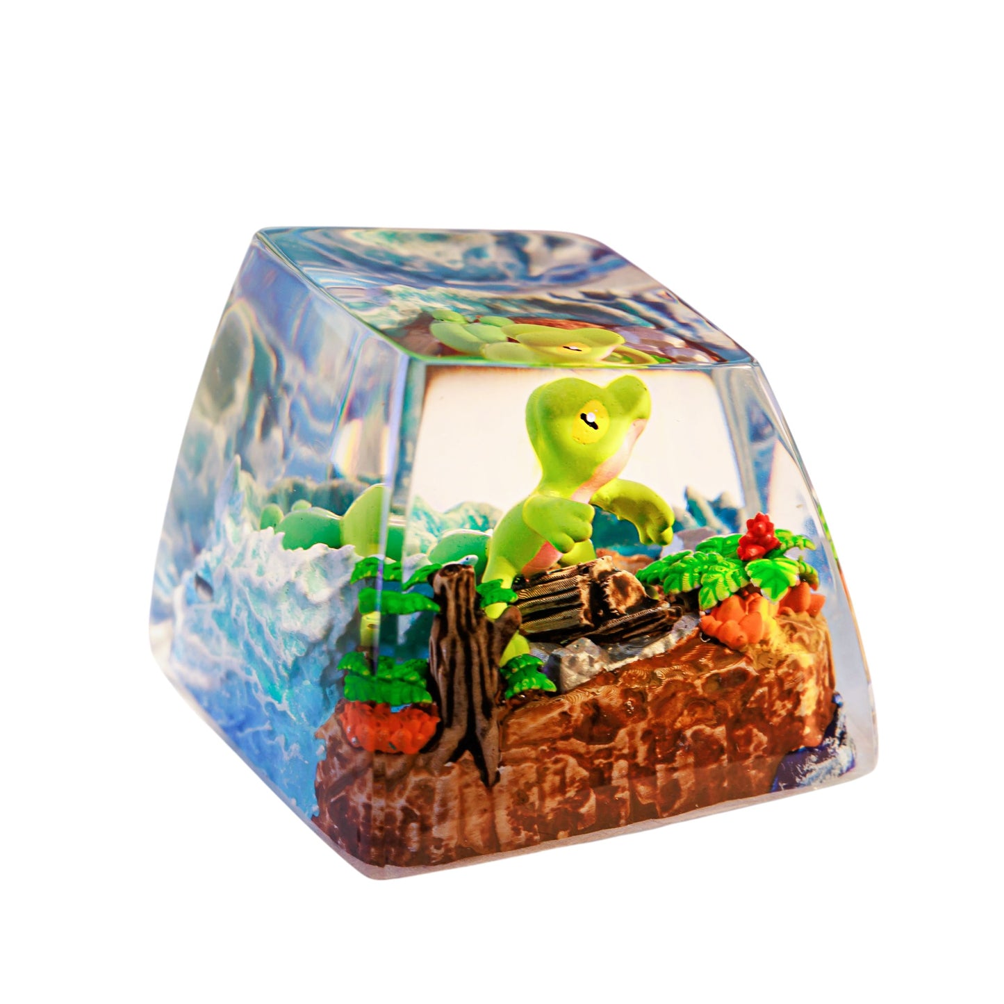 Keycap Treecko New | Artisan Mechanical Keycap