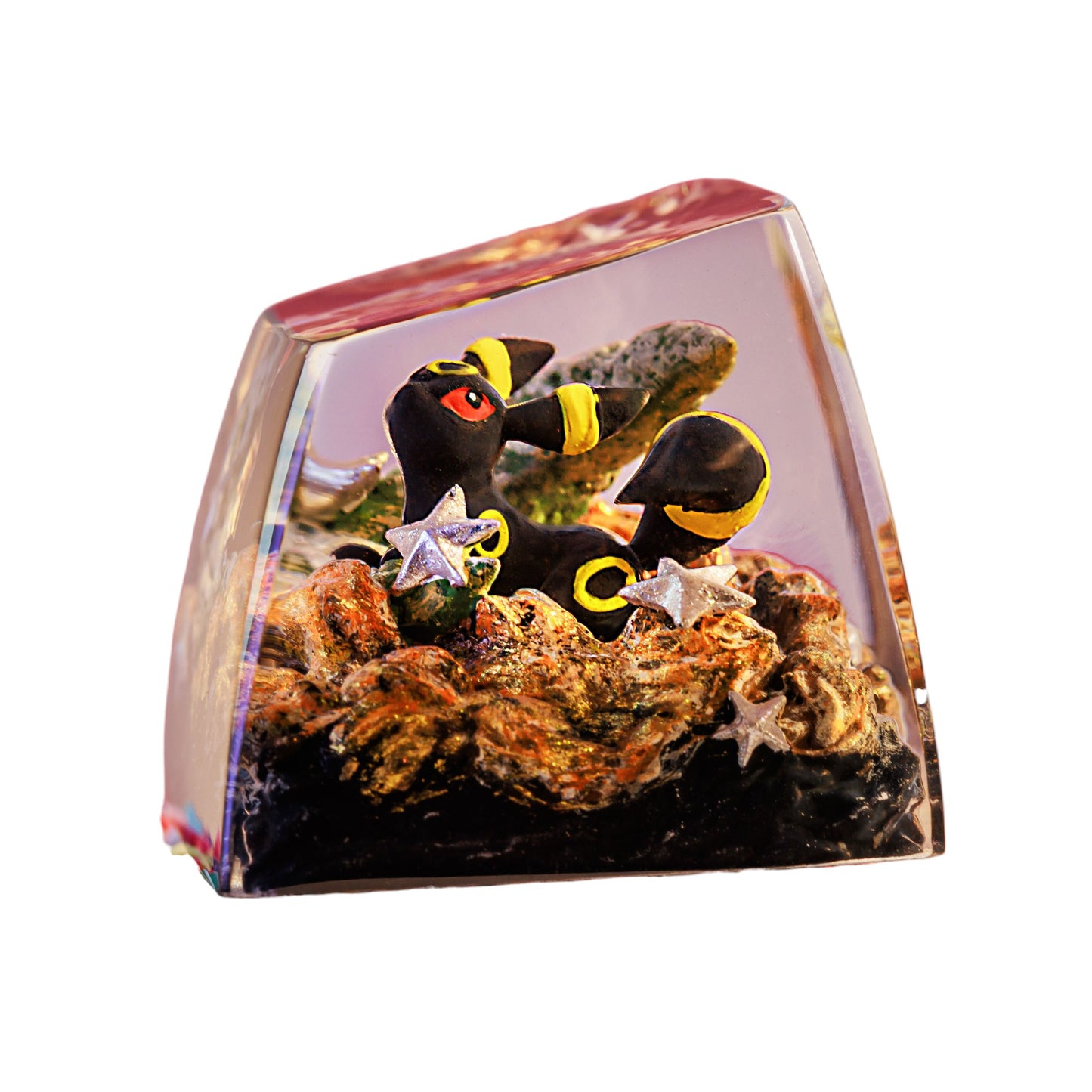 Keycap Umbreon Brown Base New | Artisan Mechanical Keycap