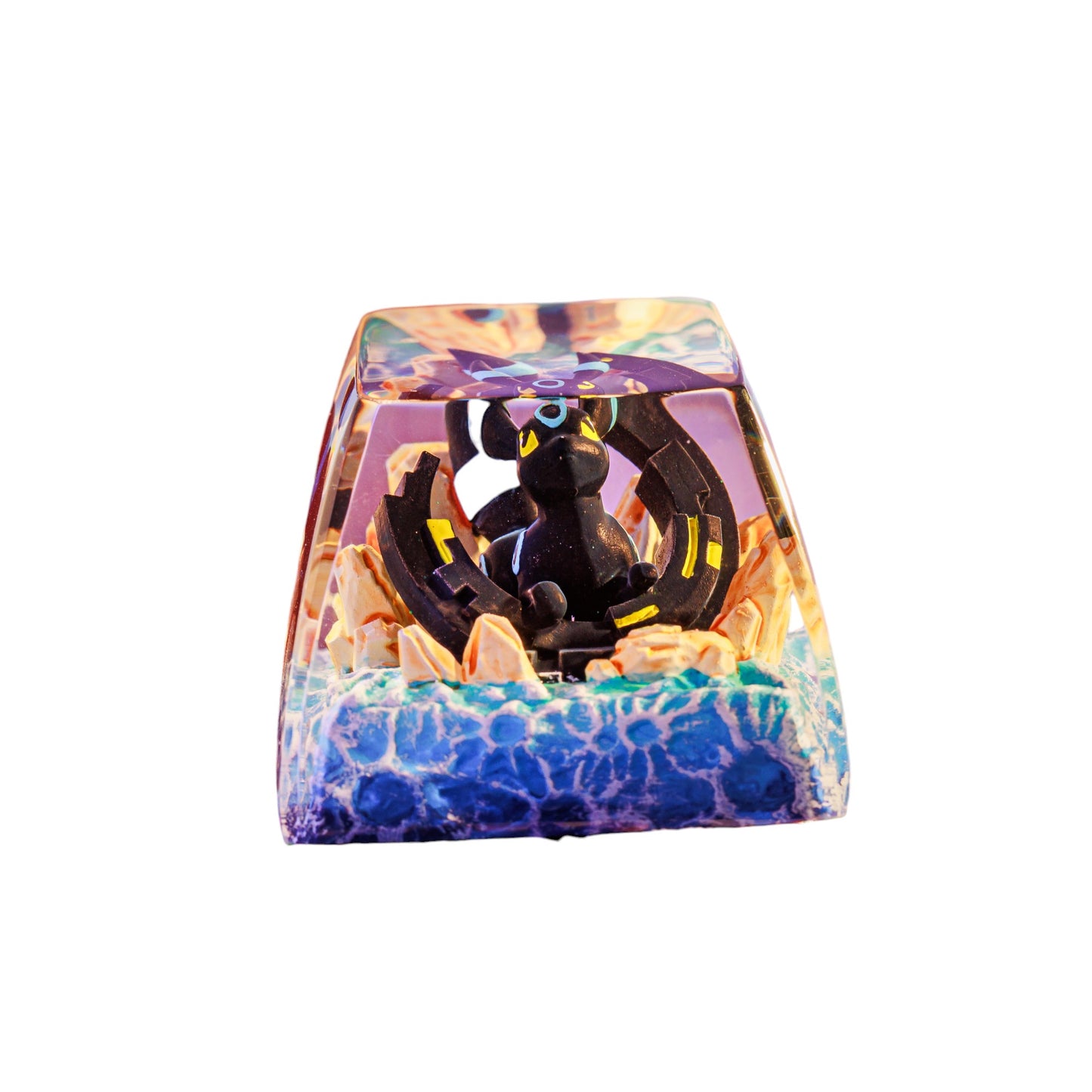Keycap Umbreon Blue Base New | Artisan Mechanical Keycap